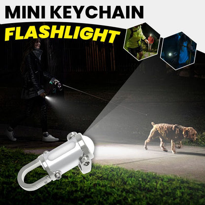 Rechargeable Keychain Flashlight – Portable LED Mini Torch