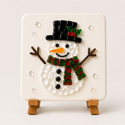 Christmas Sea Glass Mosaic DIY Art Kit 6 Festive Patterns