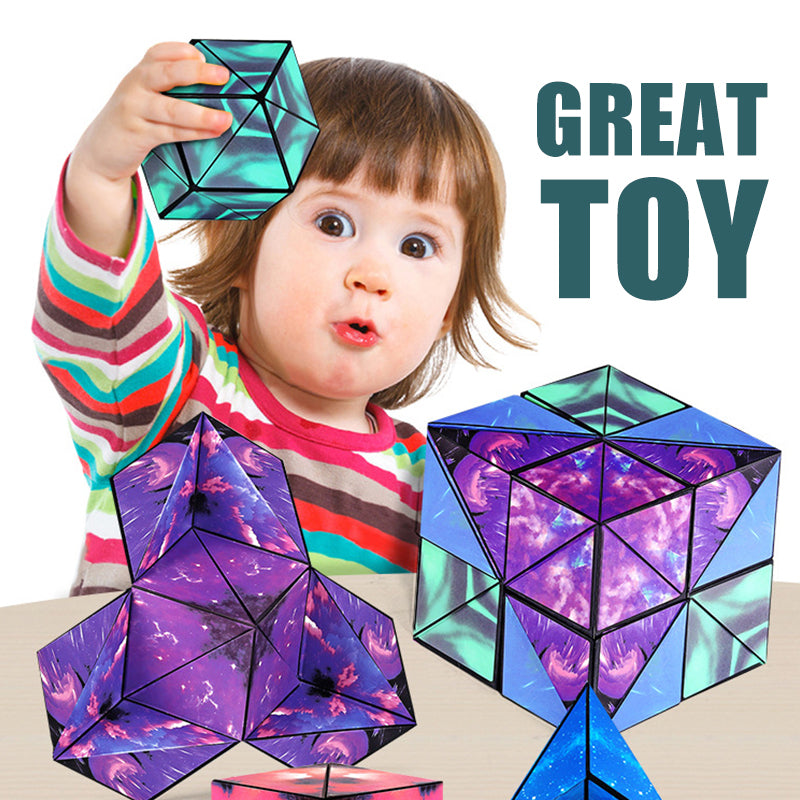 3D Geometric Magnetic Rubik's Cube