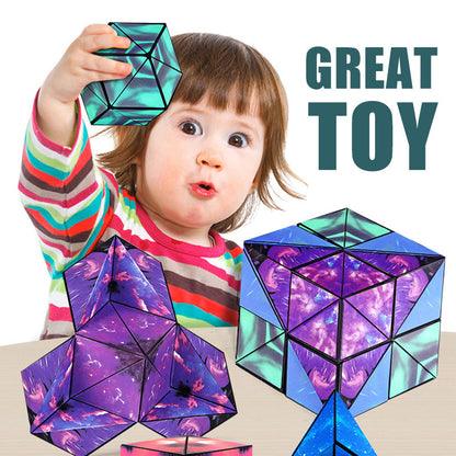 3D Geometric Magnetic Rubik's Cube