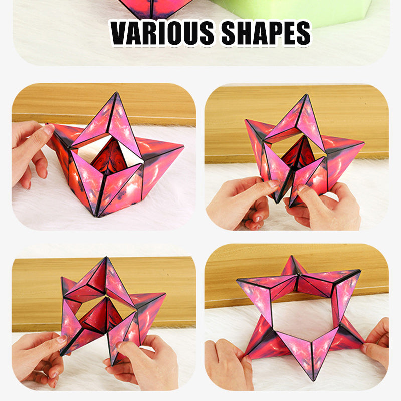 3D Geometric Magnetic Rubik's Cube