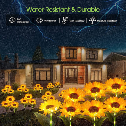 Sunflower Garden Lawn Lamp