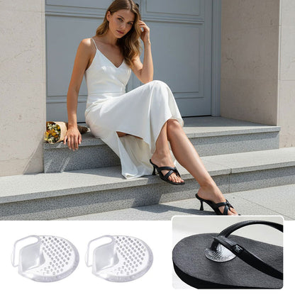 Invisible Anti-Chafing Toe Guards for Sandals | Clear Non-Slip Toe Protectors & Pain Relief Pads