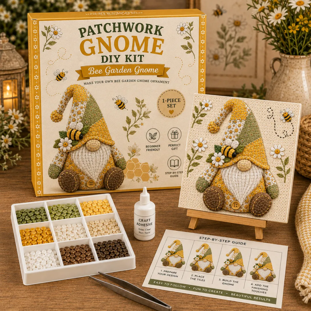 🔥Last Day Buy 3 & Get Free Shipping🧩 Gnome Mosaic Art Kit – Create Your Own Charming Handmade Masterpiece