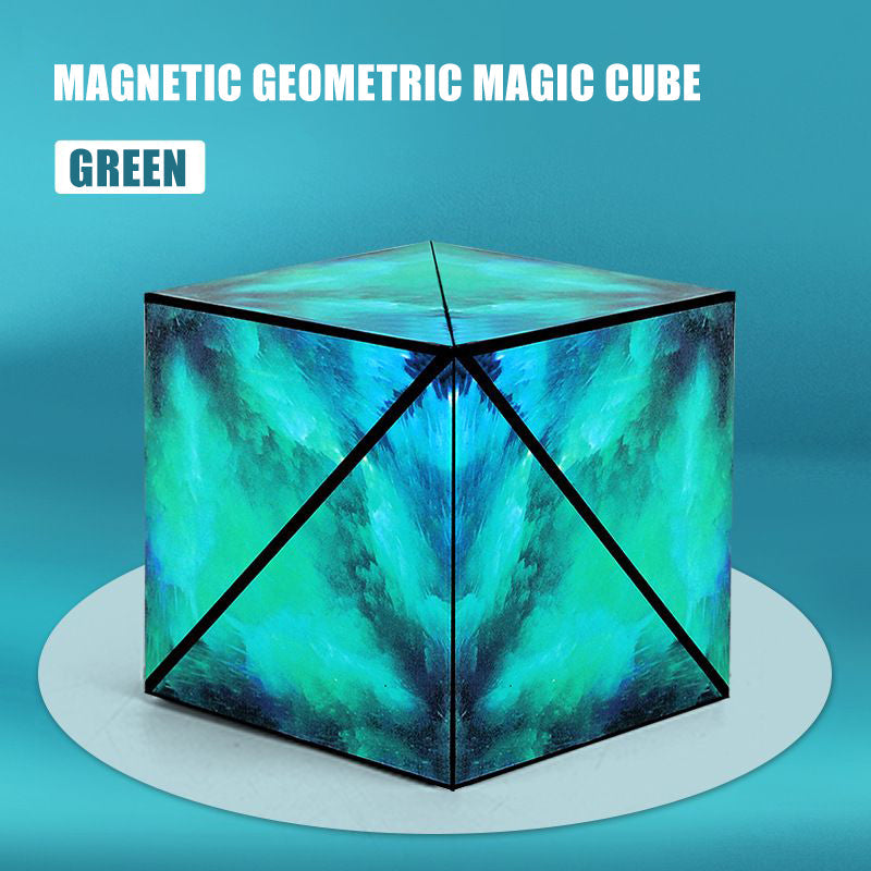 3D Geometric Magnetic Rubik's Cube