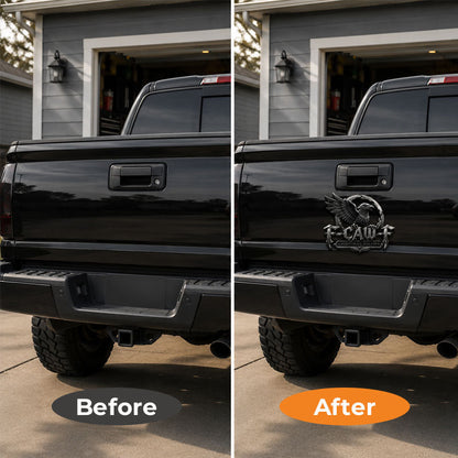 F-CAW-F "Midnight Edition" Metal Emblem - Premium Attitude Decal