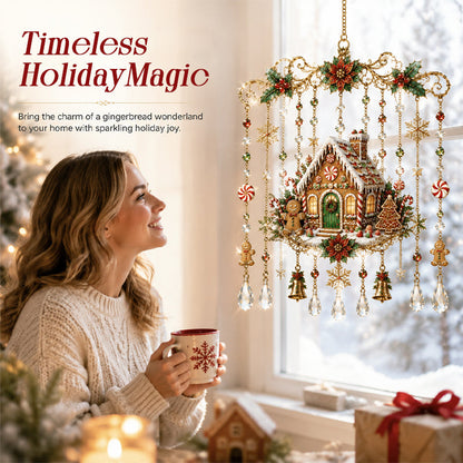 Christmas Crystal Hanging Ornament