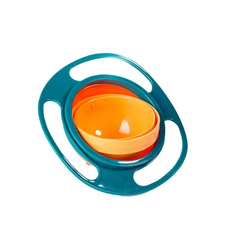 360 Degrees Rotatable Gyro Training Snack Bowl