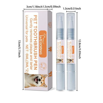 🦷 Zahnbürstenstift für Hunde und Katzen – für frischen Atem und gesunde Zähne! 🐶🐱