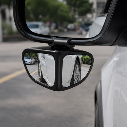 🚗 360°-Weitwinkel-Rückspiegel mit Totwinkelüberwachung