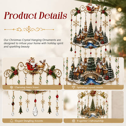 Christmas Crystal Hanging Ornament
