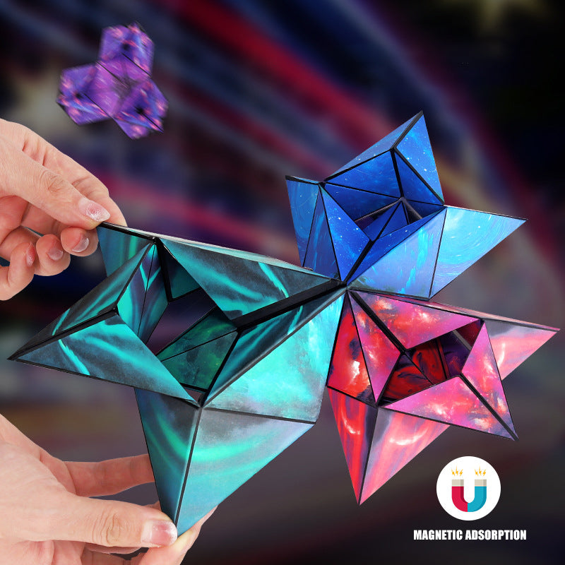 3D Geometric Magnetic Rubik's Cube