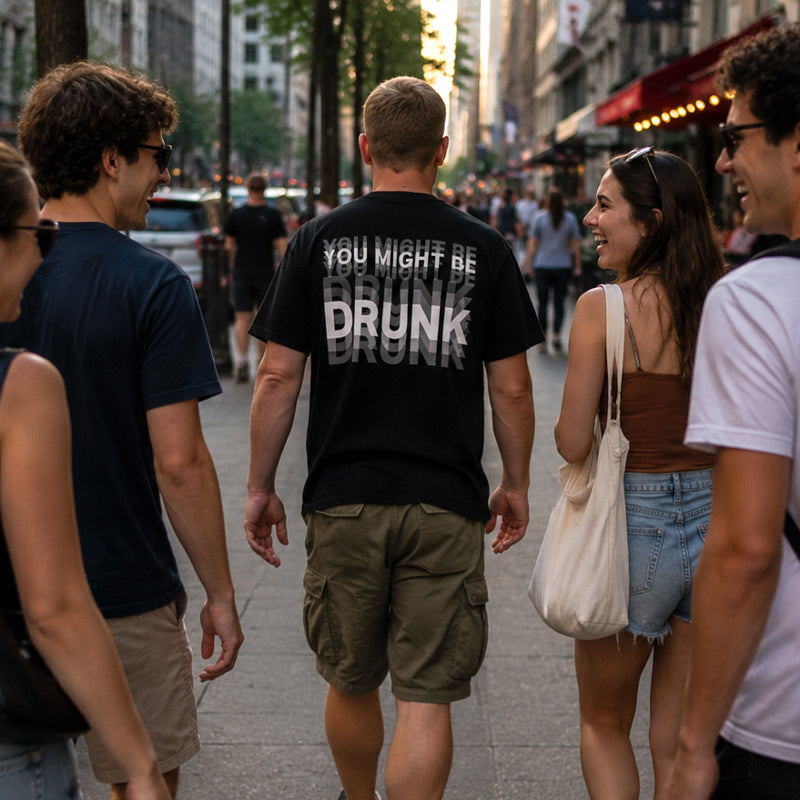 Men's Funny Quote Print T-Shirt