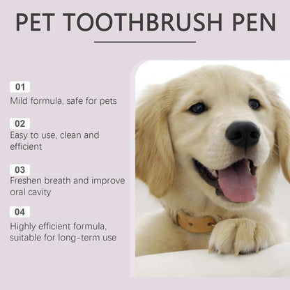 🦷 Zahnbürstenstift für Hunde und Katzen – für frischen Atem und gesunde Zähne! 🐶🐱