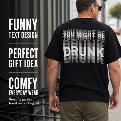 Men's Funny Quote Print T-Shirt