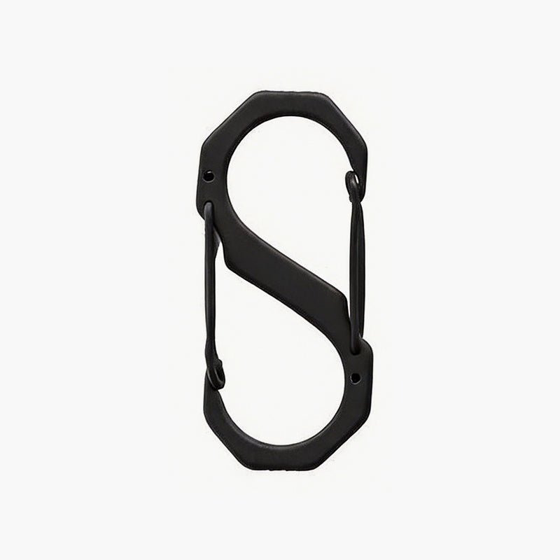 S-Type Tactical Outdoor Carabiner for Camping and Multi-functional Use