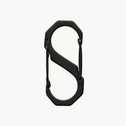 S-Type Tactical Outdoor Carabiner for Camping and Multi-functional Use