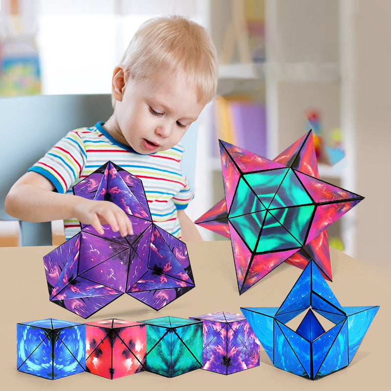 3D Geometric Magnetic Rubik's Cube