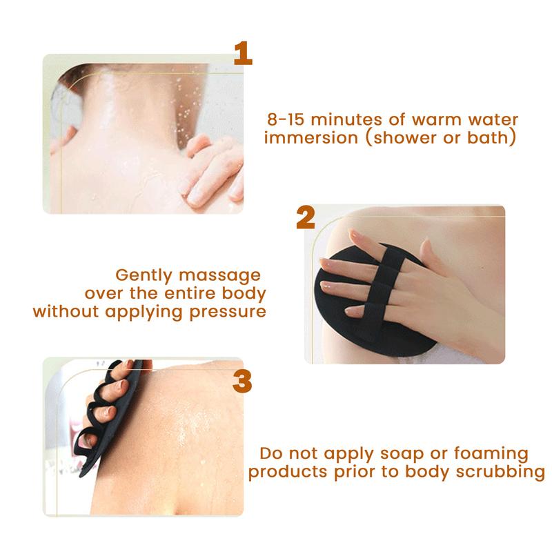 Peeling-Badepad | Entfernt porentief abgestorbene Hautschüppchen für glatte, strahlende Haut