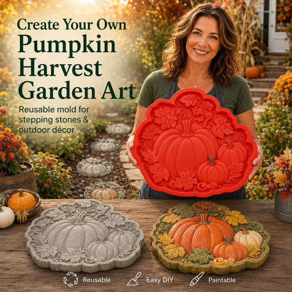 💥 LAST DAY 49% OFF - 🌻 Reusable Sunflower Stepping Stone Mold (📦Buy 3 & Get Free Shipping)