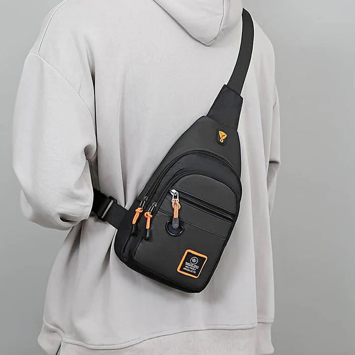 🎒 50 % RABATT! 💼 Wasserdichte Schultertasche mit mehreren Fächern – Verstellbarer Schultergurt – Ideal für den Alltag, Reisen oder Ausflüge – Trockene und sichere Aufbewahrung 🌧️✨