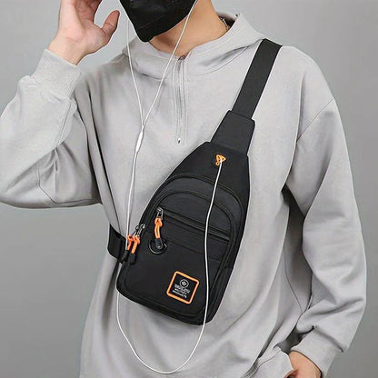 🎒 50 % RABATT! 💼 Wasserdichte Schultertasche mit mehreren Fächern – Verstellbarer Schultergurt – Ideal für den Alltag, Reisen oder Ausflüge – Trockene und sichere Aufbewahrung 🌧️✨